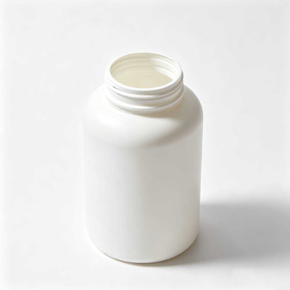 25oz / 750ml HDPE Plastic Jar For Protein Powder and Dietary Supplements