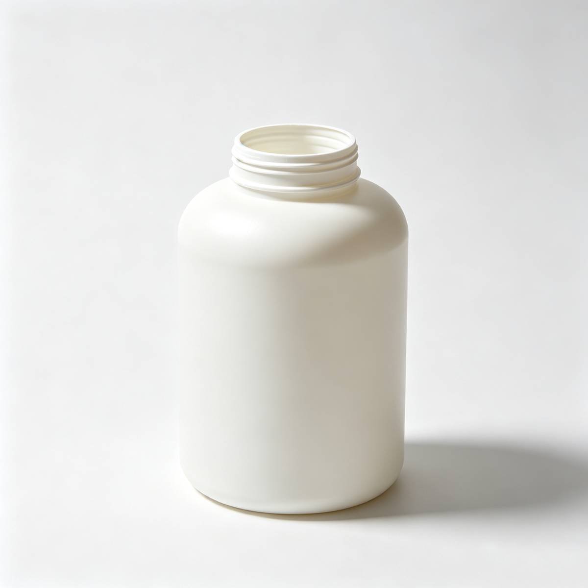 34oz / 1000ml HDPE Plastic Jar For Protein Powder and Dietary Supplements