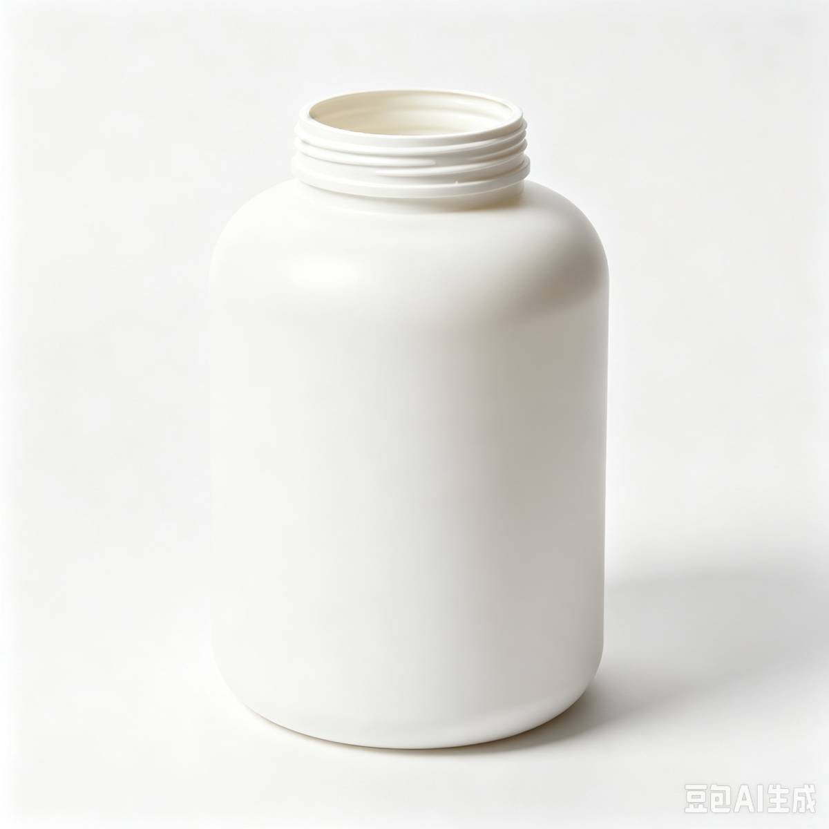 56oz / 1650ml HDPE Plastic Jar For Protein Powder and Dietary Supplements
