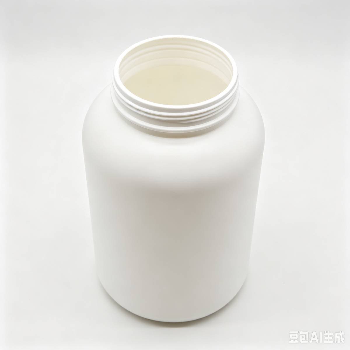 59oz / 1750ml HDPE Plastic Jar For Protein Powder and Dietary Supplements