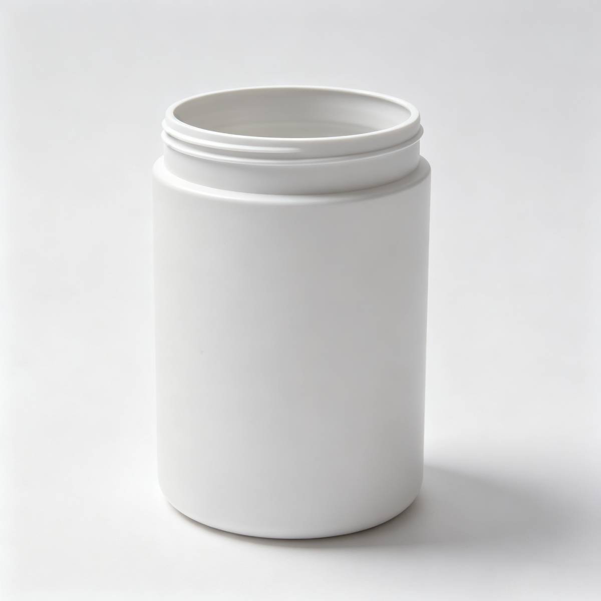 71oz / 2100ml HDPE Plastic Jar For Protein Powder & Dietary Supplements