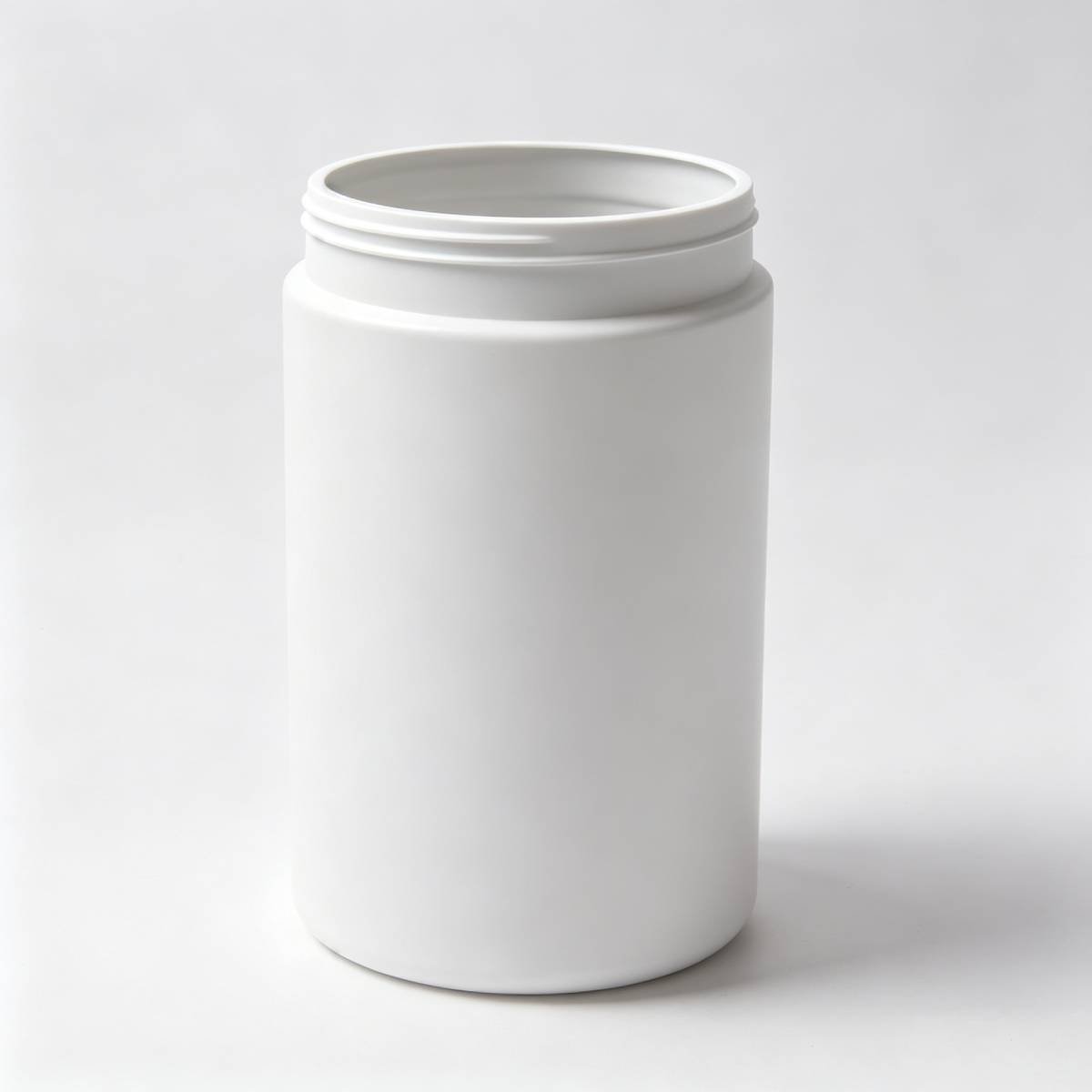 85OZ / 2500ml HDPE Plastic Jar For Protein Powder Milk Powder and Dry Powder Goods