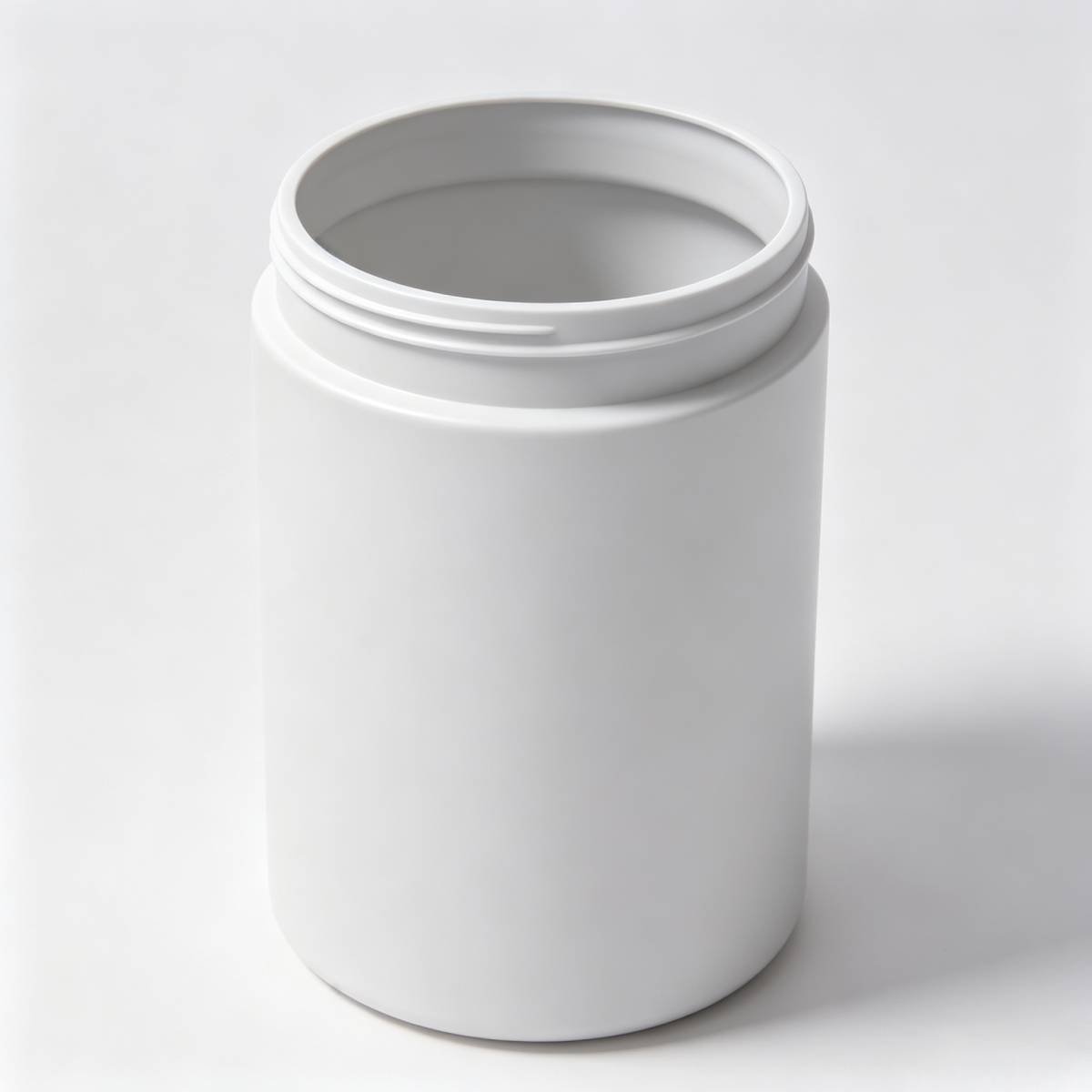 1.15Gallon 145OZ / 4300ml HDPE Plastic Jar For Protein Powder Milk Powder and Dry Powder Goods