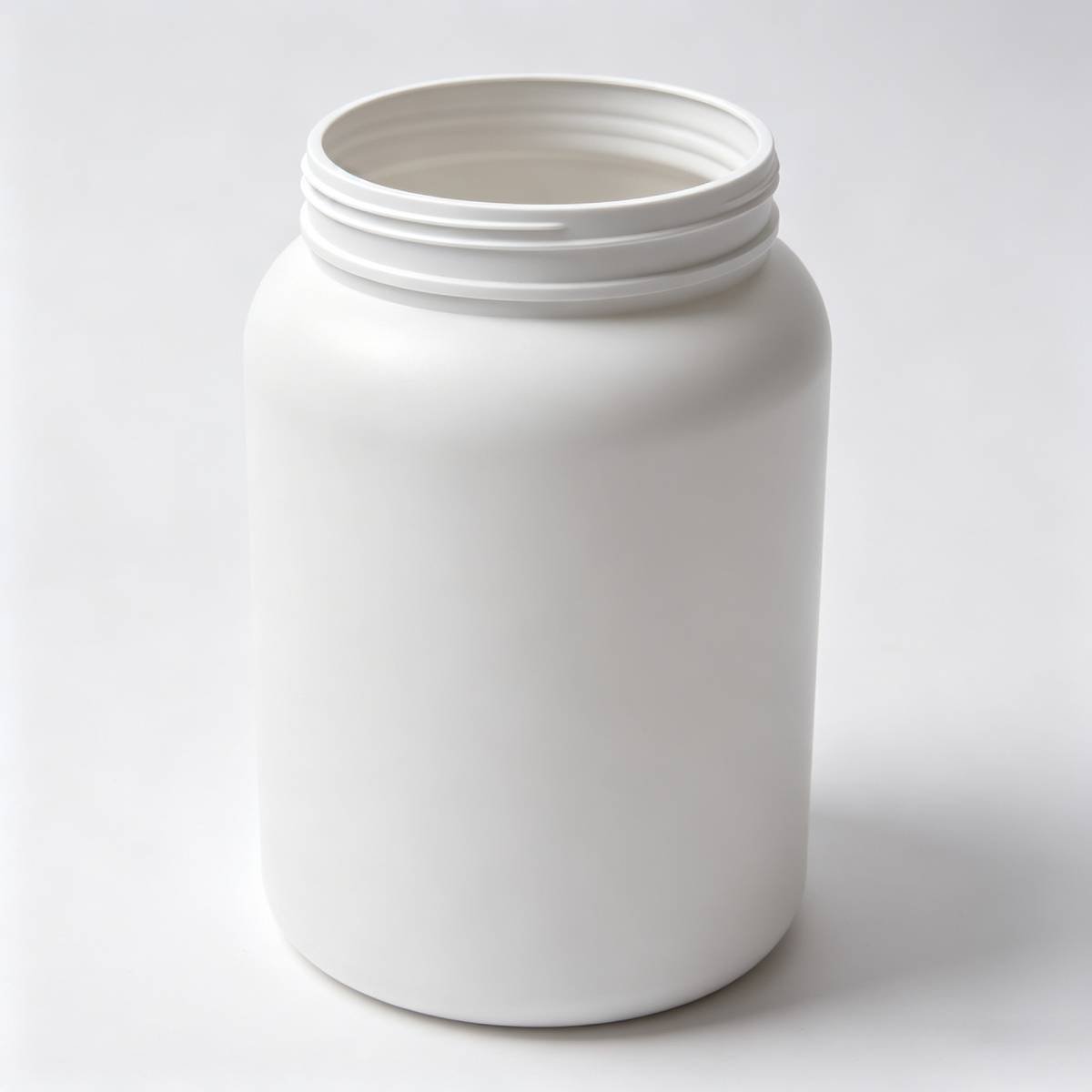1.4 Gallon 179OZ / 5300ml HDPE Plastic Jar For Protein Powder Milk Powder and Dry Powder Goods