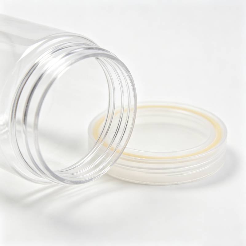 Food Grade Gummy & Snack Plastic Containers Wide Mouth Airtight Storage Jars