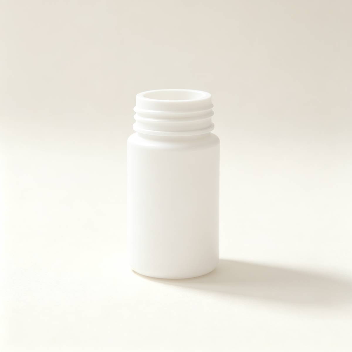 2OZ / 60ml HDPE Plastic Jar For Capsules Pills and Tablets