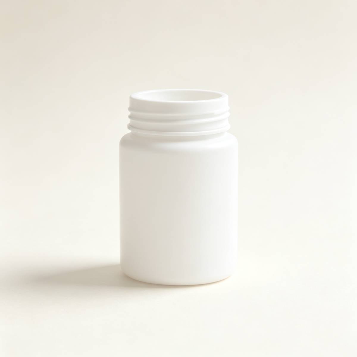 4OZ / 120ml HDPE Plastic Jar For Capsules Pills and Tablets