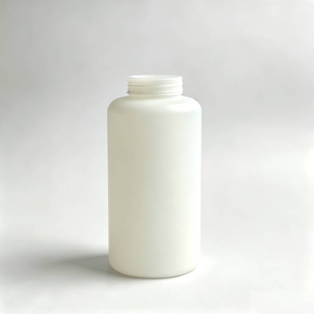 15 OZ 450ml HDPE Plastic Jar For Protein Powder and Supplements