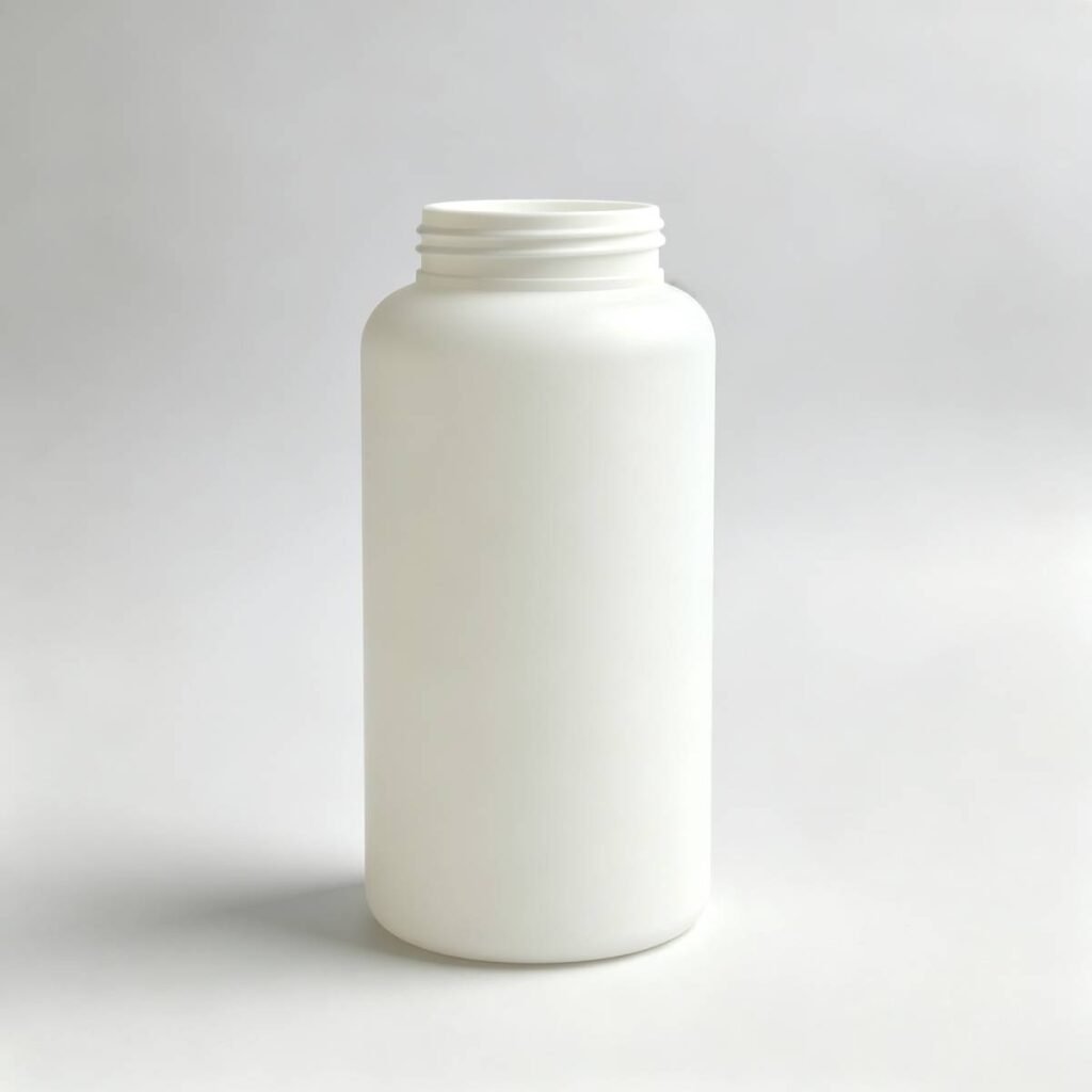 16 OZ 480ml HDPE Plastic Jar For Protein Powder and Supplements