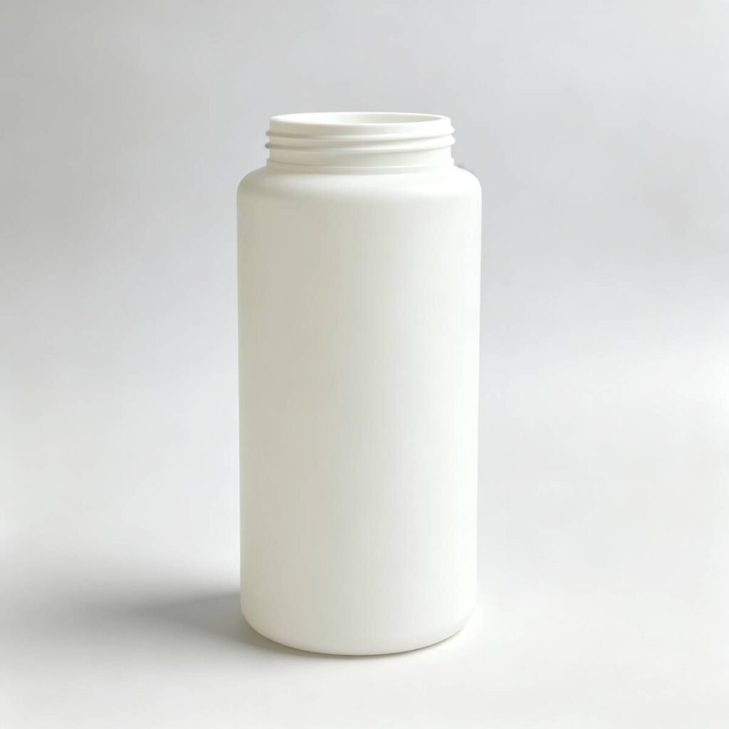 18 OZ 540ml HDPE Plastic Jar For Protein Powder and Supplements