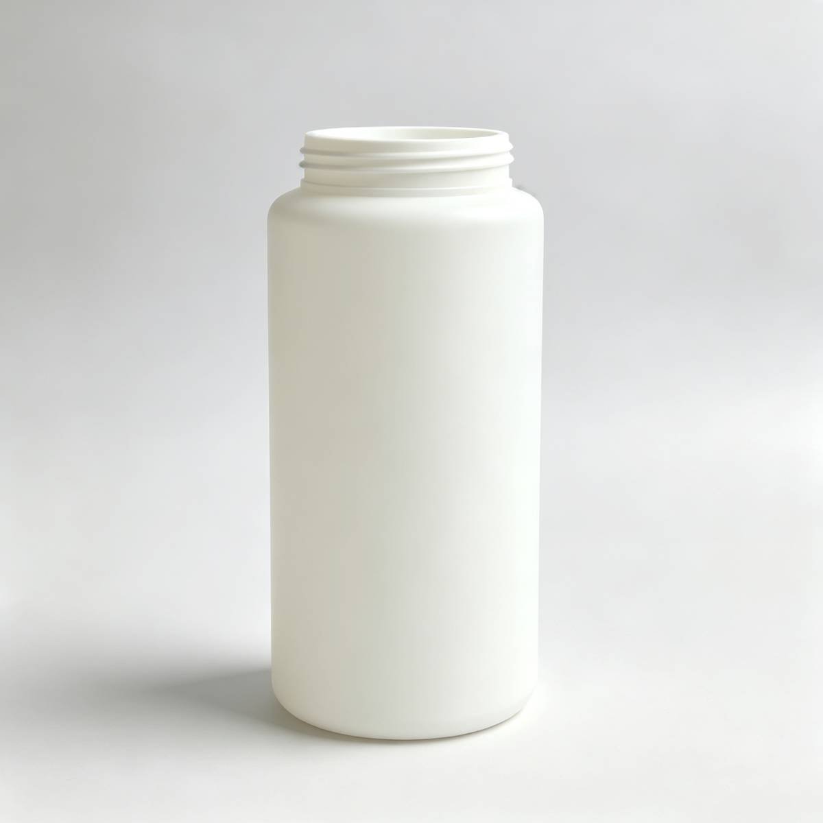 18OZ / 540ML HDPE Plastic Jar For Protein Powder and Dietary Supplements