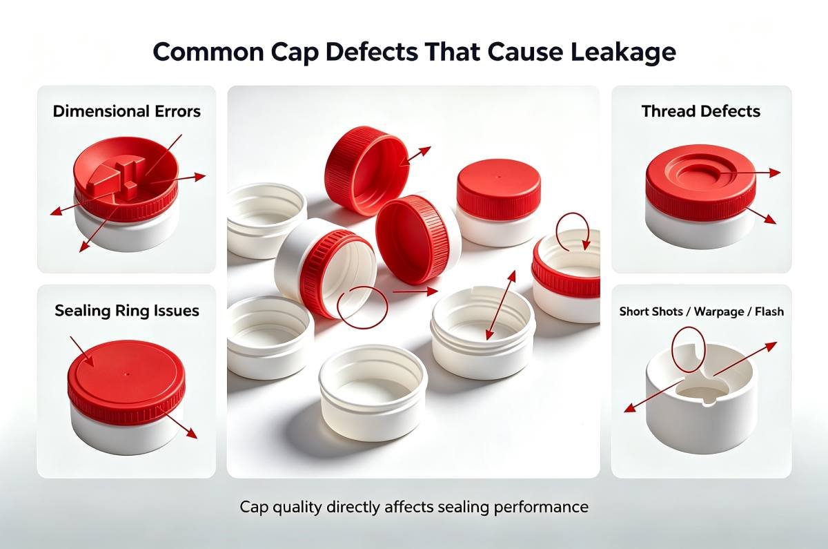 Why Do Plastic Bottle Caps Leak? Key Injection Molding Defects