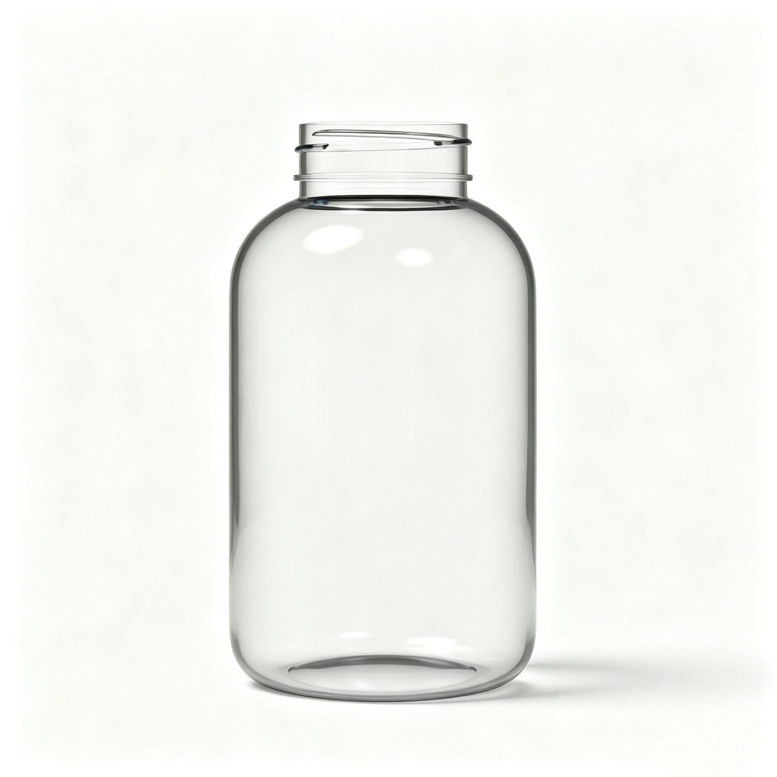 17 Oz / 500ml PET Packer Bottle For Gummies, Softgels, Vitamins And Candy