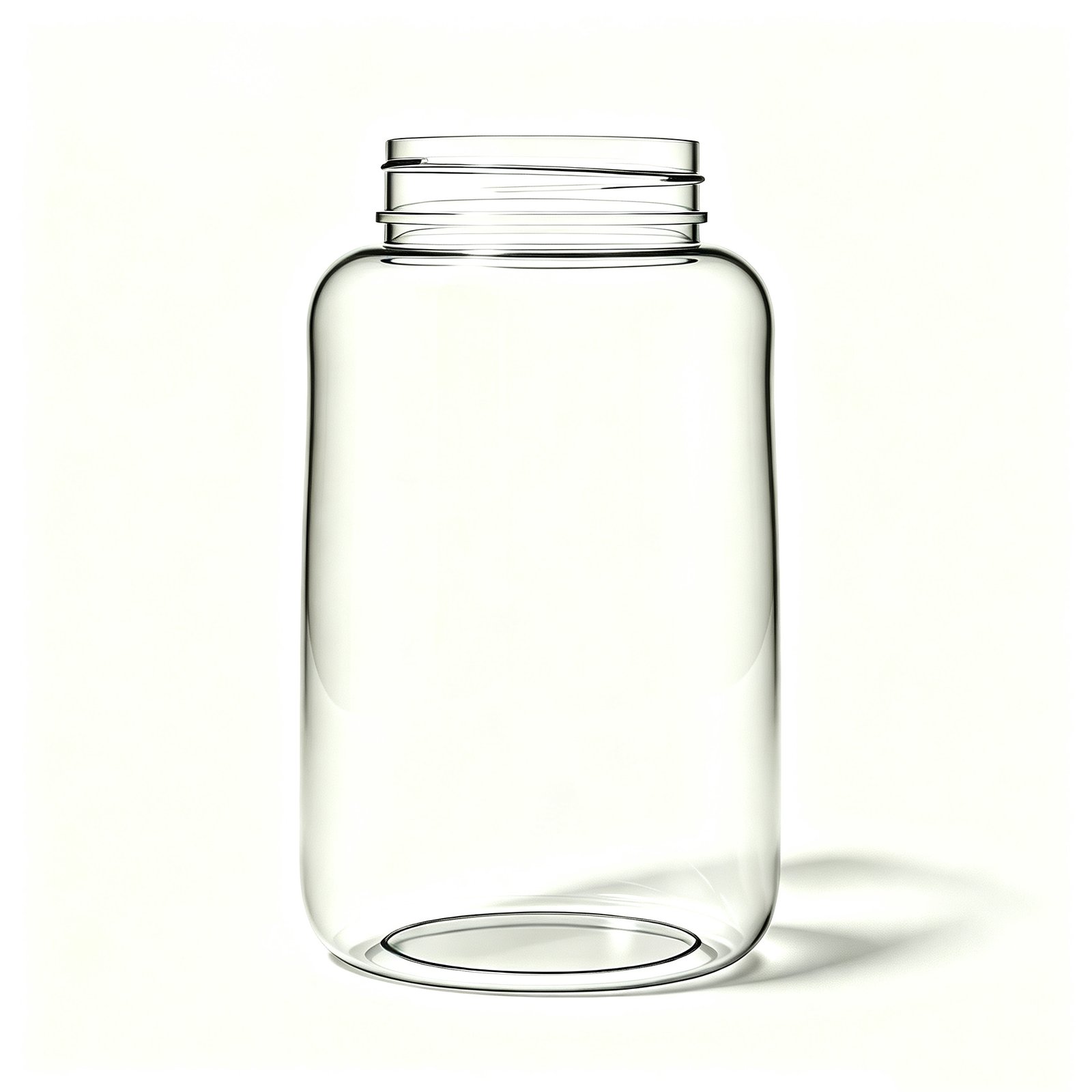 51 Oz / 1500ml PET Packer Bottle For Gummies, Softgels, Vitamins And Candy