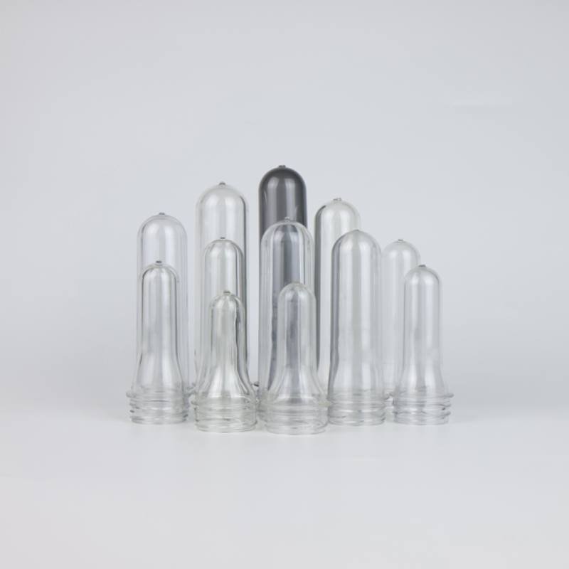 38mm wide opening hot‑fill PET preform with crystallized neck, food‑grade PET for large juice and iced‑tea bottles, Brotherpack