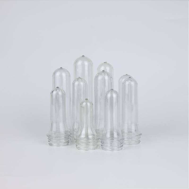 3830 pulse thick‑wall PET preform, standard cold‑fill 38mm neck for blow‑molding sports and energy drink plastic bottles