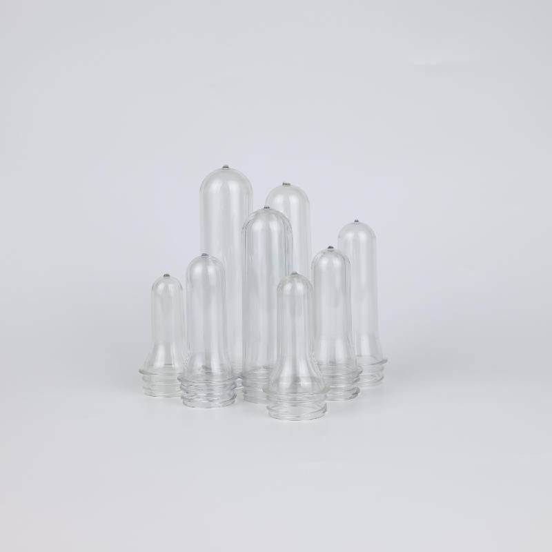 Large aperture 38mm PET preform in multiple gram weights 20‑88g, two neck finishes for hot‑fill and cold‑fill beverage containers