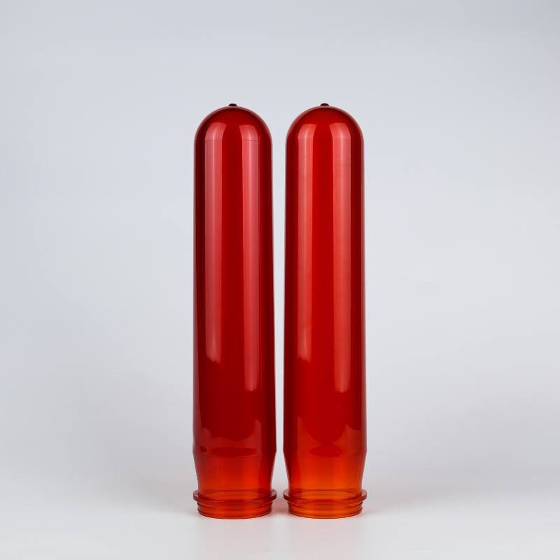 72mm large screw cap matching threaded neck PET preform for bulk food barrels